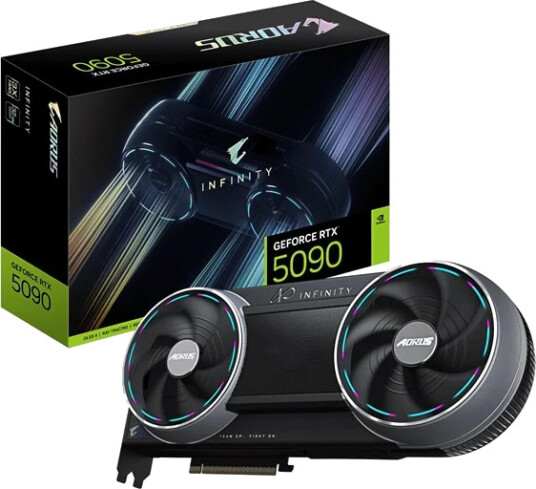 Gigabyte GeForce RTX 5090 AORUS Infinity Grafikkort 32 GB GDDR7 GV-N5090AORUS IF-32GD