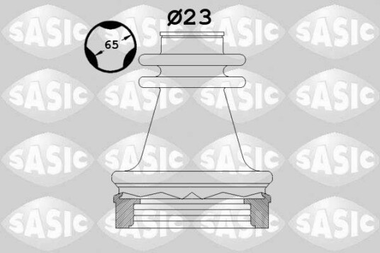 Sasic Mansjett drivaksel SASIC 1904035