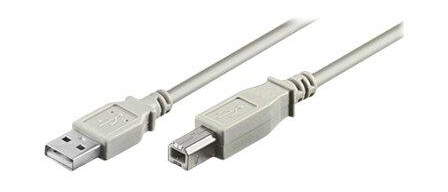 MicroConnect USB 2.0 A-B-kabel 1.8 m Hankjønn-Hankjønn