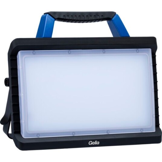 Gelia Arbeidslampe LED 30W IP54 Batteri Oppladbar 6500K Gelia Arbeidslampe LED 30W IP54 Batteri Oppladbar 6500K