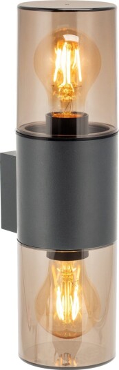 Orno Salvia Vegglampe Utendørs 2Xe27 Maks. 2X15w Ip54 Grå Orno Salvia Vegglampe Utendørs 2Xe27 Maks. 2X15w Ip54 Grå