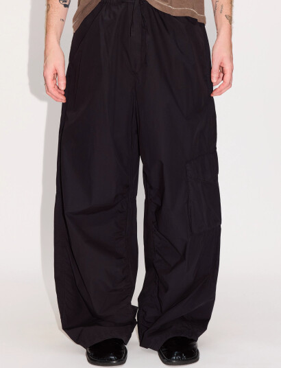 Hope Collapse Trousers Black Poplin - Black - 50 Hope Collapse Trousers Black Poplin - Black - 50