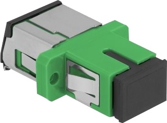 Delock - Nettverkkopler - Sc-Enkeltmodus (Hunn) Til Sc-Enkeltmodus (Hunn) - Fiberoptisk - Simpleks - Grønn