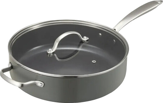Dorre Coria Sauté Pan Ø28*8 Cm Aluminium Kfcc Gen8 Ceramic Coating 4.5 L   Grey   Ø28