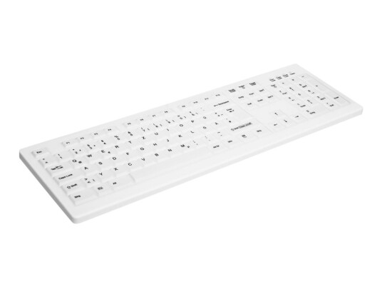 Cherry Medical Key AK-C8100 USB Tastatur Nordisk Hvit Cherry Medical Key AK-C8100 USB Tastatur Nordisk Hvit