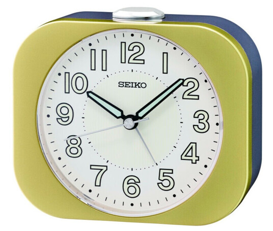 Seiko Clocks Vekkeklokke QHE206G   Unisex 11 cm Kvarts urverk