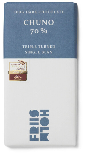 Friis-Holm Chokolade  Chuno Triple Turned 70%