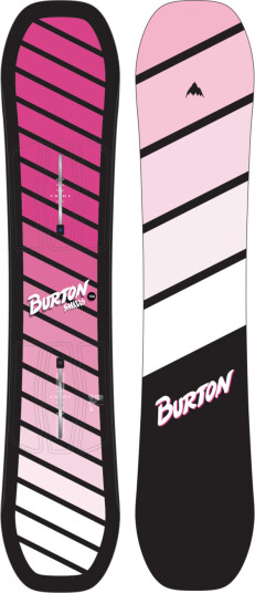 Burton Kids' Smalls Snowboard Pink 138 Burton Kids' Smalls Snowboard Pink 138