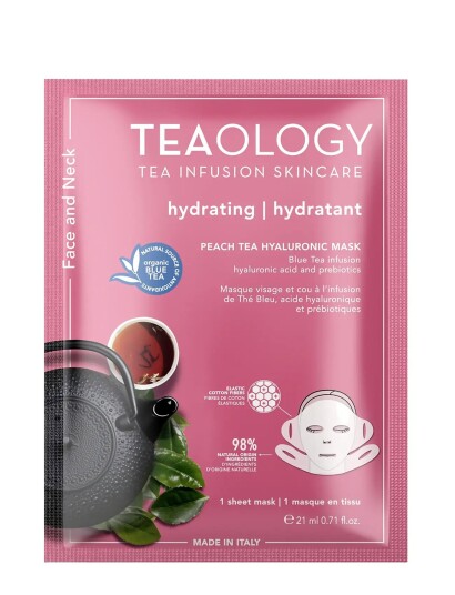 Teaology Skincare Peach Tea Hyaluronic Mask - Nude - 21 ML