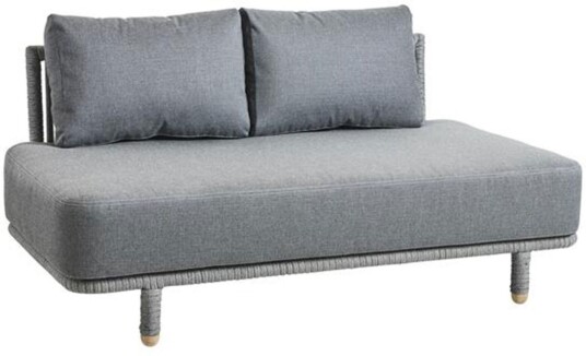 Cane Line Moments 2 Modulsoffa Utendørs Sofaer Foersom & Hiort Lorenzen Mdd