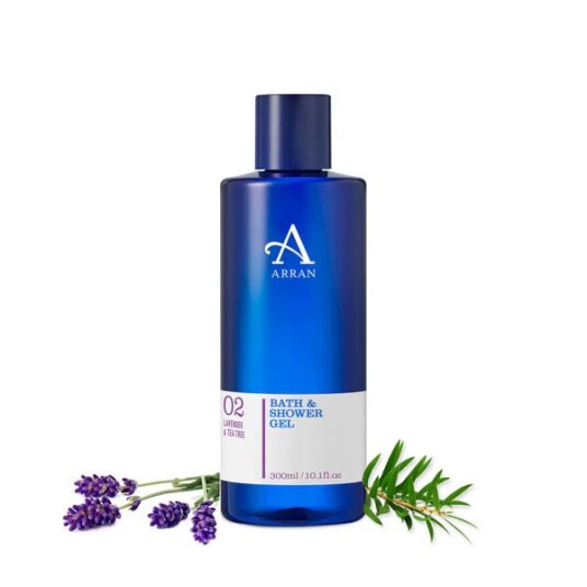 Arran Sense of Scotland Lavender & Tea Tree Bath & Shower Gel