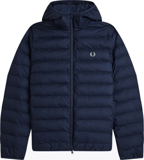 Fred Perry Hooded Insulated Jkt Navy L Fred Perry Hooded Insulated Jkt Navy L