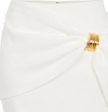 Elisabetta Franchi Dame Skjørt Hvit 2XL,