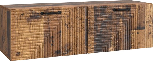 Vegghengt TV skap Gammelt tre 98 x 31 x 30 cm Konstruert tre Vegghengt TV skap Gammelt tre 98 x 31 x 30 cm Konstruert tre