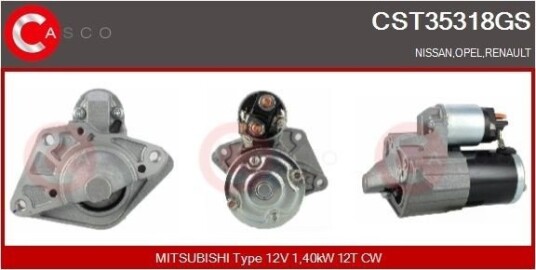 CASCO CST35318GS Starter CASCO CST35318GS Starter