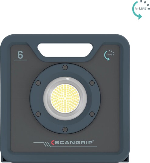 SCANGRIP NOVA 6 FL Strålkaster 6000 l, Belysning