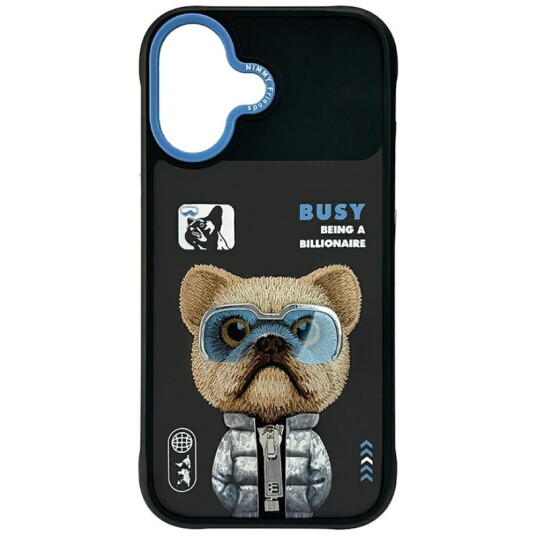 Nimmy CoolCute 2.0 Nag Deksel til iPhone 17   Svart