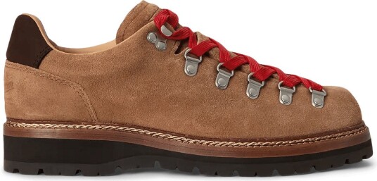 Polo Ralph Lauren Alpine Low Suede Trail Shoe TAN/DARK BROWN 45 Polo Ralph Lauren Alpine Low Suede Trail Shoe TAN/DARK BROWN 45