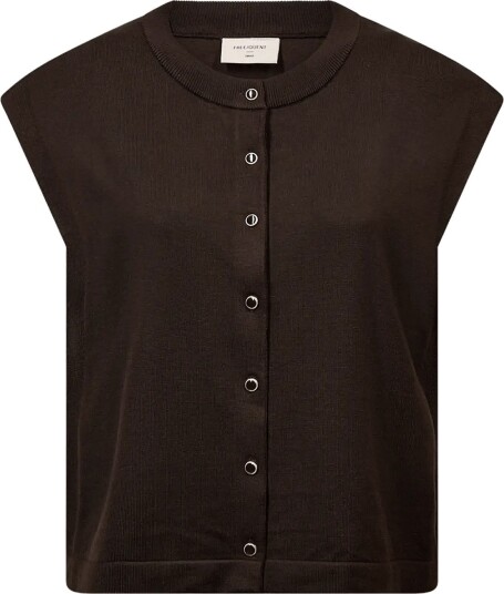 FREE/QUENT Fqkatie Waistcoat   MOLE   L