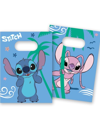 4 stk Papir Godteposer Stitch & Angel 4 stk Papir Godteposer Stitch & Angel