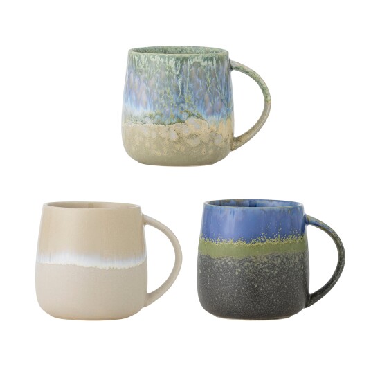 Bloomingville Cloe Mug - Multi/patterned - 460 ML