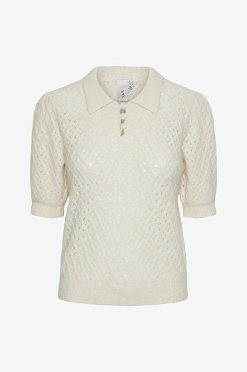 Y.A.S - Topp yasBicala 2/4 Knit Pullover - Beige