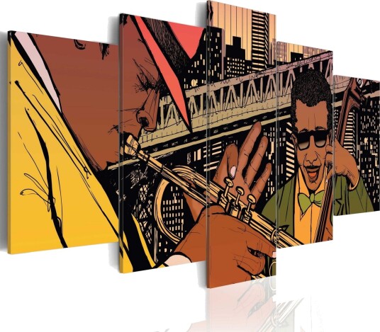 Bilde Jazzy Nyc 100x50 Artgeist sp. z o. o.