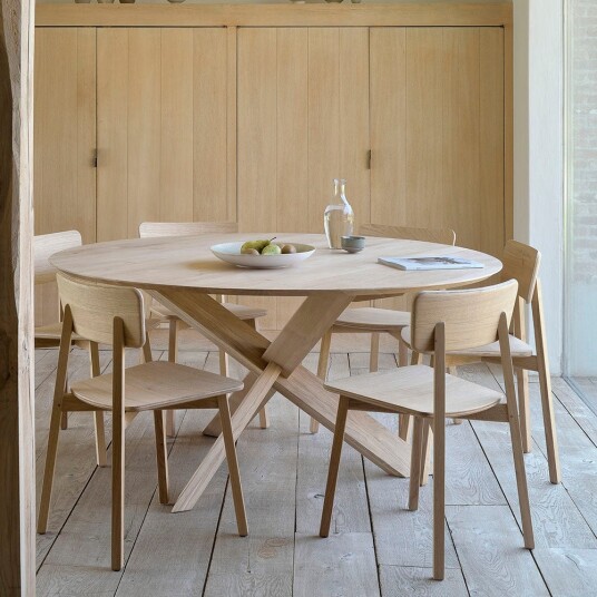 Ethnicraft Circle Spisebord Ø163 cm