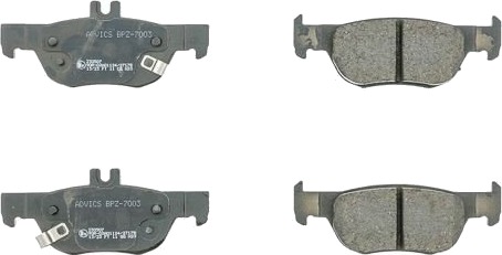 AISIN BPZ 7003 Bremseklosser