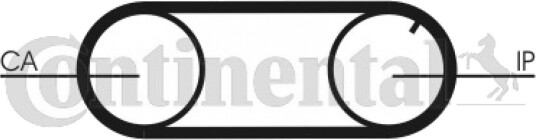 Registerrem CONTITECH CT641