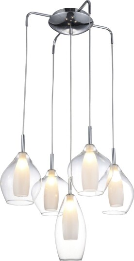 Hengelampe Azzardo Amber Transparent Az3076