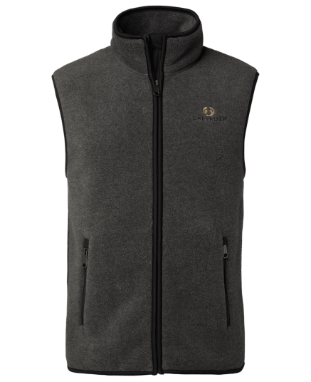 Chevalier Mainstone Fleece Vest Men Anthracite w Black Anthracite 3XL