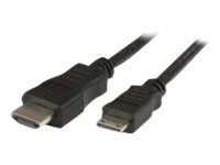 MicroConnect 3m HDMI Mini Type C-kabel Svart