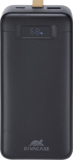 Rivacase VA1083 30000 mAh Lithium Polymer (Lipo), Quick Charge 3.0, Sort Rivacase VA1083 30000 mAh Lithium Polymer (Lipo), Quick Charge 3.0, Sort