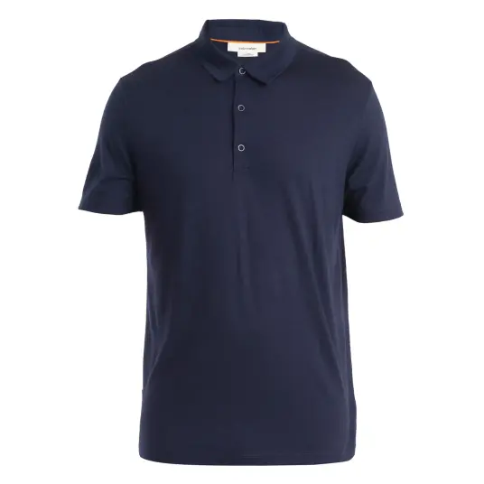 Icebreaker Men Merino 150 Tech Lite Iii Ss Polo Midnight Navy M, Midnight Navy