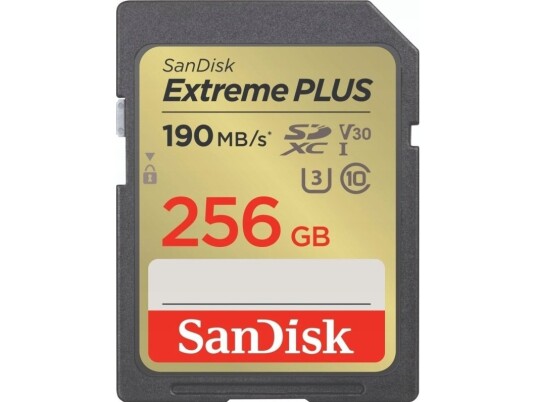 Sandisk Extreme Plus - Flashminnekort - 256 Gb Sandisk Extreme Plus - Flashminnekort - 256 Gb