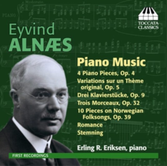Erling Eriksen, Eyvind Alnæs  Alnæs: Piano Music  CD