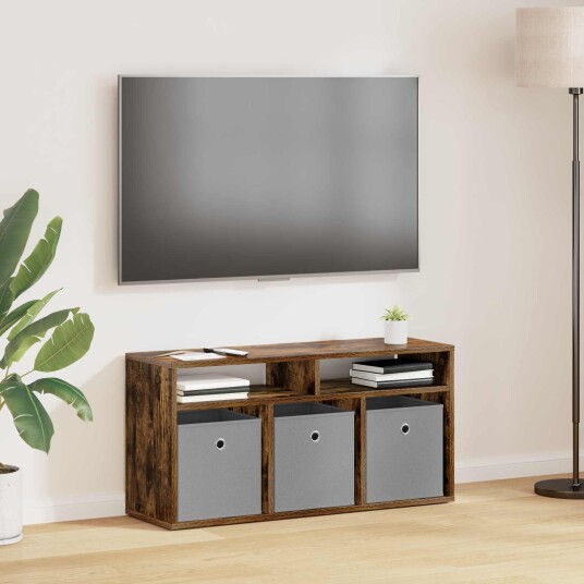 Lavbord med skuff Røkt eik 87 x 27,5 x 43 cm Lavbord med skuff Røkt eik 87 x 27,5 x 43 cm