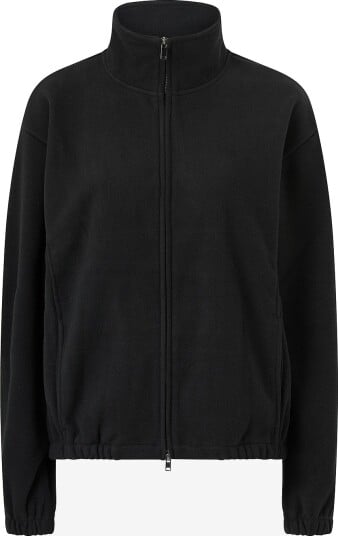Rains   Fleecejakke Fleece Zip Jacket   Svart