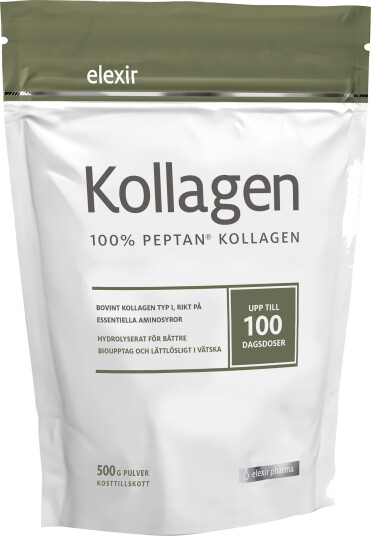 Elexir Pharma Kollagen 100 % Peptan 500 g Elexir Pharma Kollagen 100 % Peptan 500 g