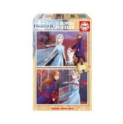 Educa Puzzle 2x25 Frozen II wooden G3