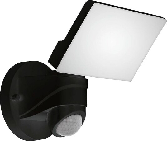EGLO Vegg Spotlight Utendørsbelysning Pagino With Sensor Svart Solcellelamper