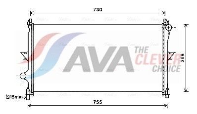 Radiator AVA Clever Choice CN2278