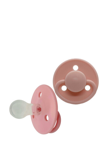 Mininor Round Pacifier Silicone - Pink - 6 M Mininor Round Pacifier Silicone - Pink - 6 M