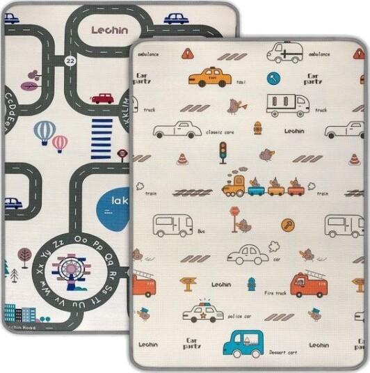 Milly Mally Leketeppe Skummatte Rullbar Sklisikker Vanntett 120x178 cm By