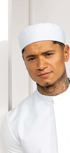 Le Nouveau Chef Kokkelue Fez; Størrelse One size; Hvit Le Nouveau Chef Kokkelue Fez; Størrelse One size; Hvit