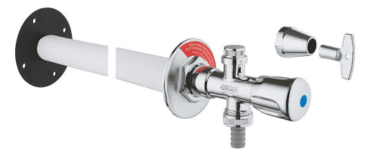 Grohe Utekran for kaldtvann Frostfri, veggtykkelse 170-500 mm Grohe Utekran for kaldtvann Frostfri, veggtykkelse 170-500 mm