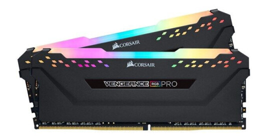 Corsair Vengeance RGB PRO DDR4-3200 C16 BK DC - 16GB (0840006616788)