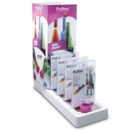 Pulltex  Vinstopper 1 stk assorterte farger
