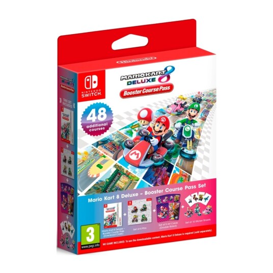 MARIO KART 8 DELUXE - BOOSTER COURSE PASS SET DLC PAKKE (Switch) MARIO KART 8 DELUXE - BOOSTER COURSE PASS SET DLC PAKKE (Switch)